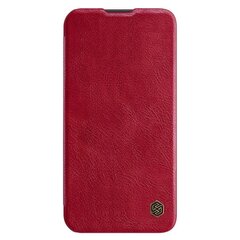 Kotelo Nillkin Qin Pro Leather Samsung A546 A54 5G punainen hinta ja tiedot | Puhelimen kuoret ja kotelot | hobbyhall.fi