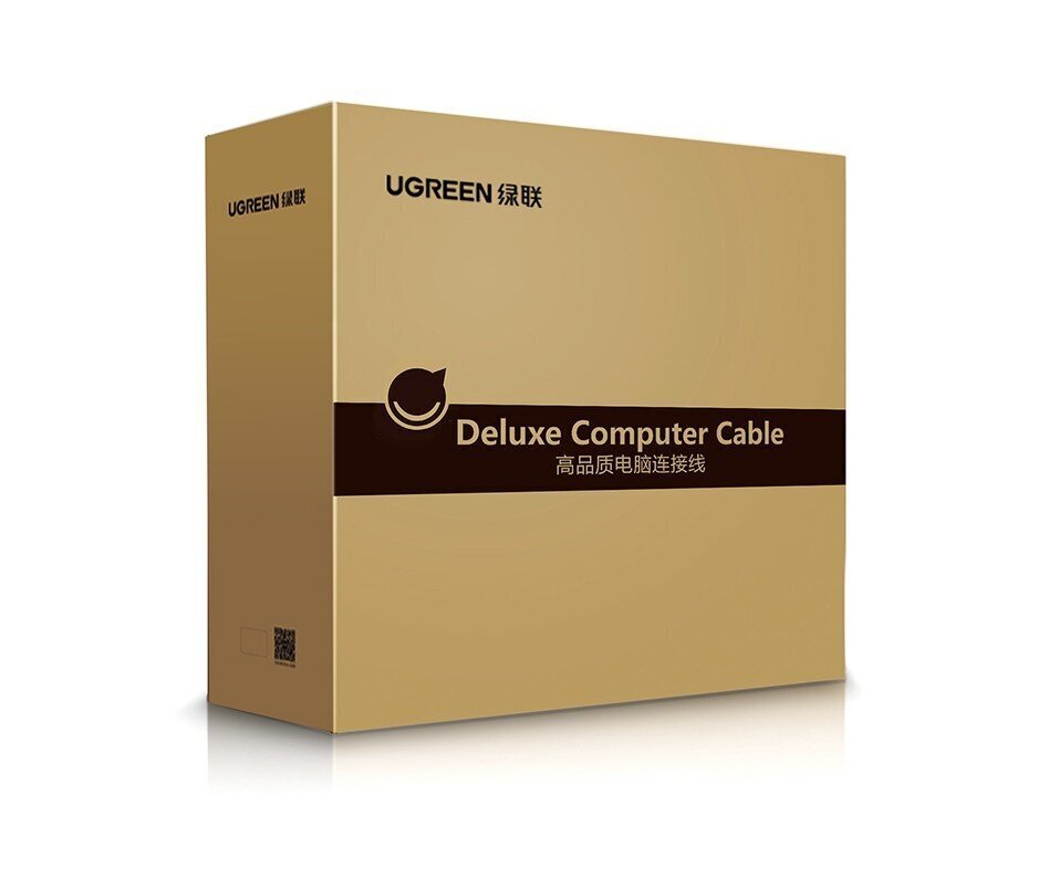 Kaapeli Ugreen DP114 DisplayPort 1.4 to DisplayPort 1.4 1.5m musta hinta ja tiedot | Kaapelit ja adapterit | hobbyhall.fi