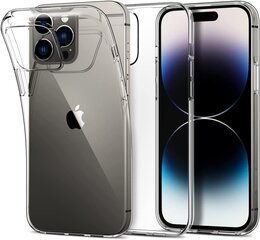 Kotelo X-Level Antislip/O2 Apple iPhone 15 Plus läpinäkyvä hinta ja tiedot | Puhelimen kuoret ja kotelot | hobbyhall.fi