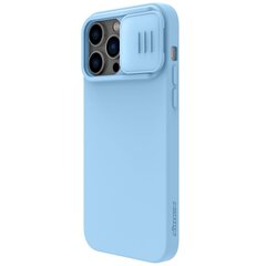 Kotelo Nillkin CamShield Silky Magnetic Silicone Apple iPhone 14 Pro kirkkaansininen hinta ja tiedot | Puhelimen kuoret ja kotelot | hobbyhall.fi