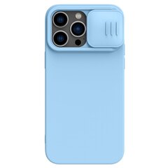 Kotelo Nillkin CamShield Silky Magnetic Silicone Apple iPhone 14 Pro kirkkaansininen hinta ja tiedot | Puhelimen kuoret ja kotelot | hobbyhall.fi