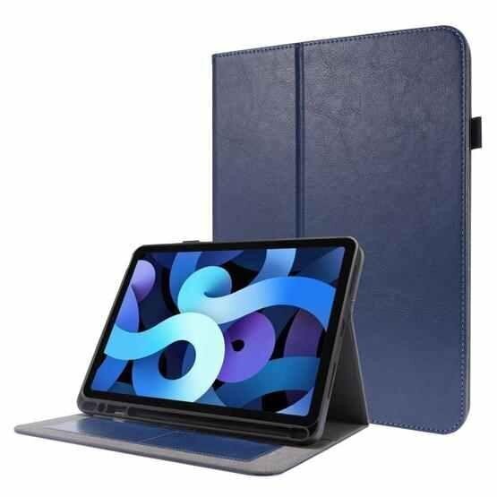 Kotelo Folding Leather Samsung X210/X215/X216 Tab A9 Plus 11.0 tummansininen hinta ja tiedot | Tablettien kotelot ja muut tarvikkeet | hobbyhall.fi