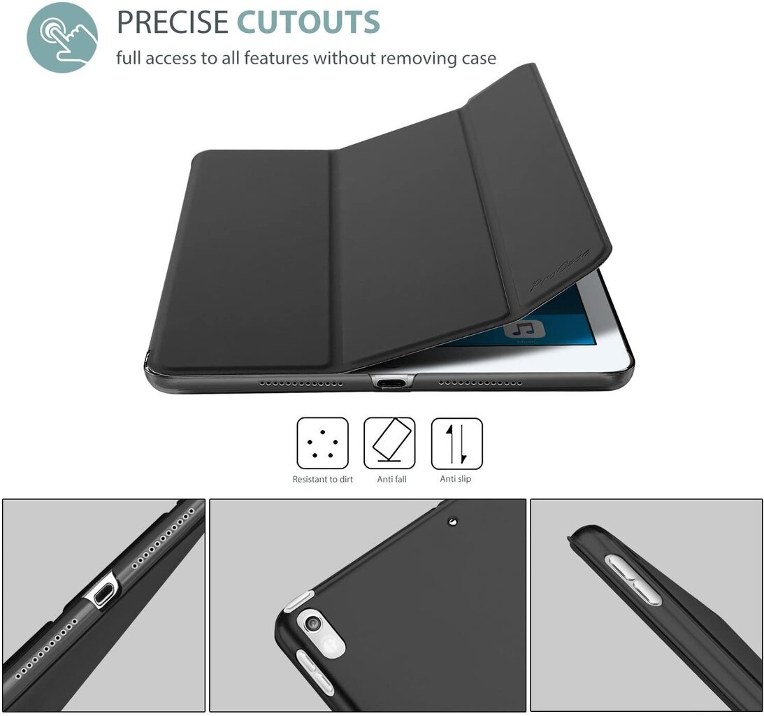 Kotelo Smart Soft Samsung X110/X115 Tab A9 8.7 musta hinta ja tiedot | Tablettien kotelot ja muut tarvikkeet | hobbyhall.fi