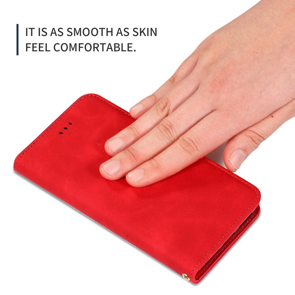 Case Business Style Xiaomi Redmi Note 13 Pro 5G/Poco X6 5G red hinta ja tiedot | Puhelimen kuoret ja kotelot | hobbyhall.fi