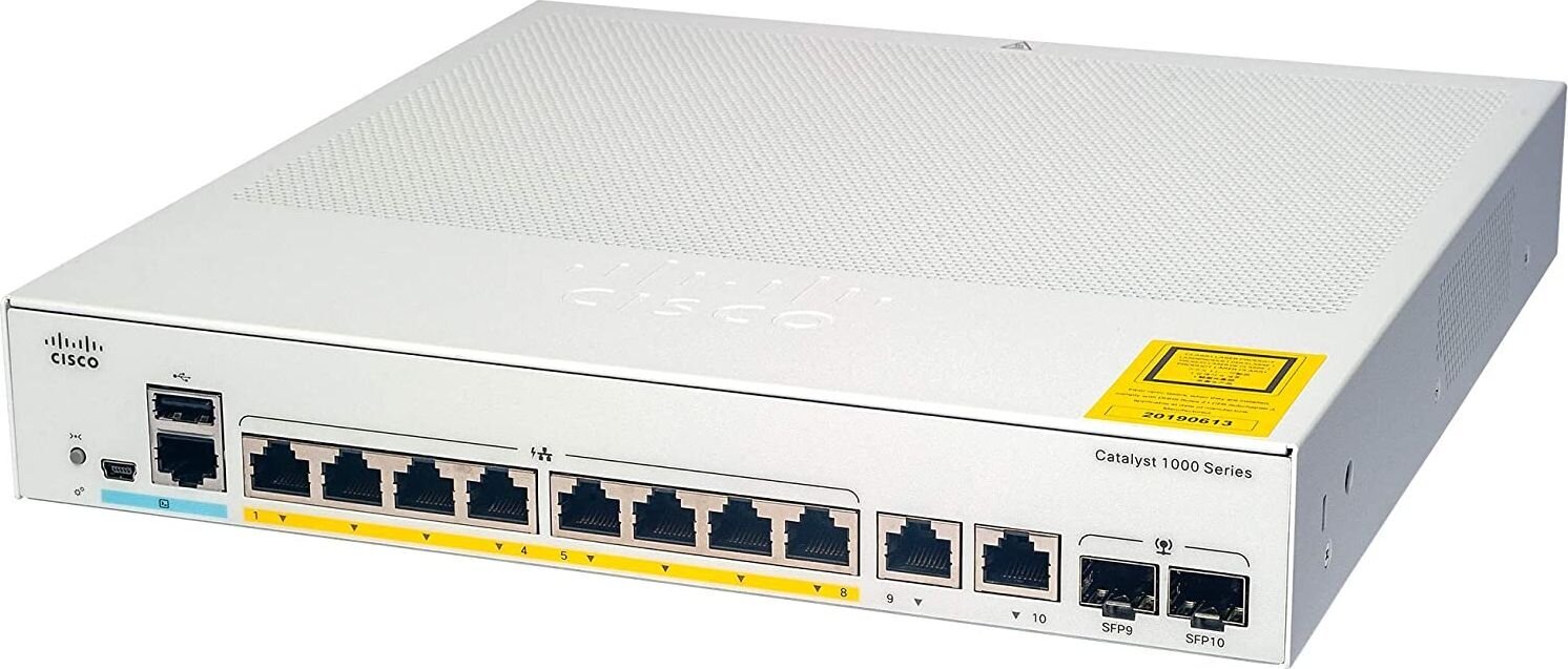 Cisco C1000-8P-E-2G-L hinta ja tiedot | Verkkokytkimet | hobbyhall.fi