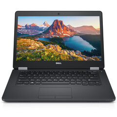 Dell E5470 14" i5-6200U 16GB 128SSD WIN10P hinta ja tiedot | Kannettavat tietokoneet | hobbyhall.fi