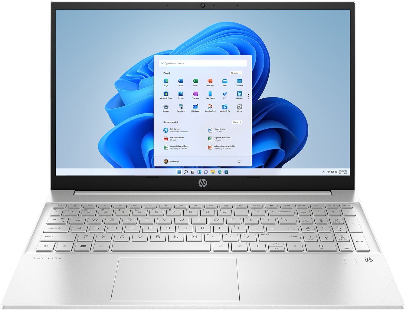 HP Pavilion 15-eh3005nw Ryzen 5 7530U 15.6"FHD AG slim 250nits 8GB DDR4 SSD512 Radeon Integrated Graphics No ODD FPR Cam720p Win11 hinta ja tiedot | Kannettavat tietokoneet | hobbyhall.fi