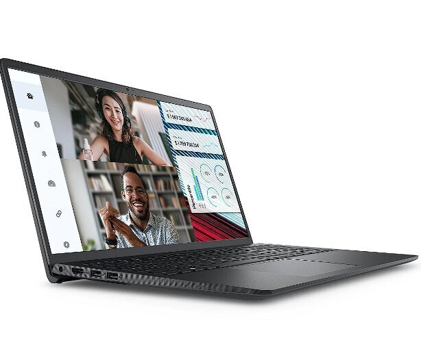 Dell Vostro 15 3520 AG FHD i3-1215U/8GB/512GB/UHD/Ubuntu/ENG /Black hinta ja tiedot | Kannettavat tietokoneet | hobbyhall.fi