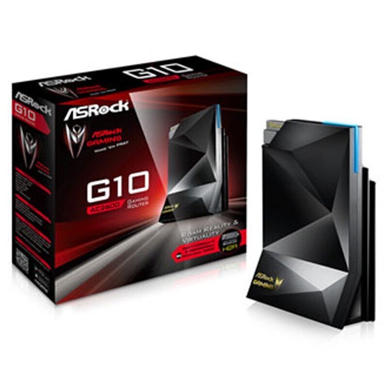 Asrock G10 Gaming AC2600 (G10/RT/WH/B) hinta ja tiedot | Reitittimet ja modeemit | hobbyhall.fi