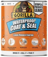 Gorilla liima Coat & Seal 473ml, valkoinen hinta ja tiedot | Gorilla Kodin remontointi | hobbyhall.fi