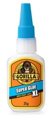 Gorilla liima Superglue XL 25g hinta ja tiedot | Gorilla Kodin remontointi | hobbyhall.fi