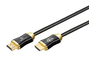 Kaapeli hdmi-hdmi 5m aoc prem/ccbp-hdmi8k-aoc-5m, Gembird hinta ja tiedot | Kaapelit ja adapterit | hobbyhall.fi