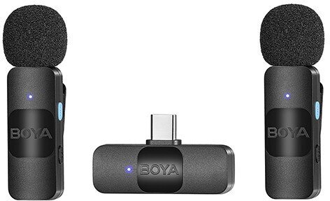 Langaton Boya mikrofoni BY-V20 USB-C hinta ja tiedot | Mikrofonit | hobbyhall.fi