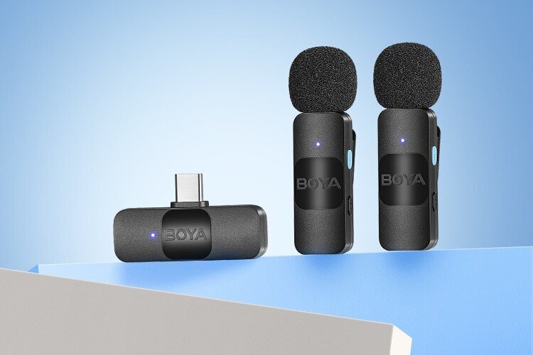Langaton Boya mikrofoni BY-V20 USB-C hinta ja tiedot | Mikrofonit | hobbyhall.fi