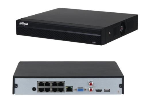 Net-videonauhuri 8ch 8poe/nvr4108hs-8p-4ks3, Dahua hinta ja tiedot | Valvontakamerat | hobbyhall.fi