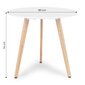 Moderni puinen pöytä, 80 cm hinta ja tiedot | Ruokapöydät | hobbyhall.fi