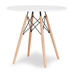 Moderni olohuoneen pöytä, 80 cm. hinta ja tiedot | Ruokapöydät | hobbyhall.fi