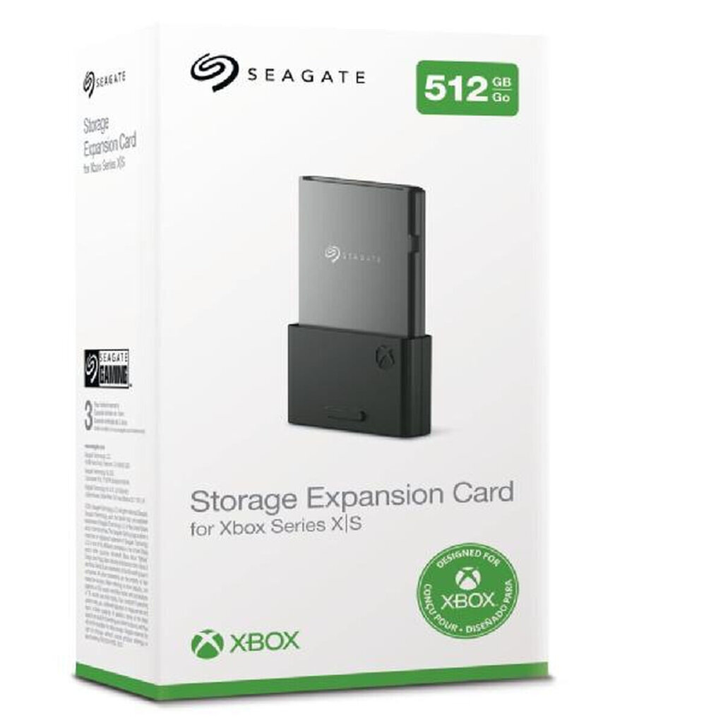 Seagate Storage Expansion Card 512 GB hinta ja tiedot | Pelikonsolitarvikkeet | hobbyhall.fi