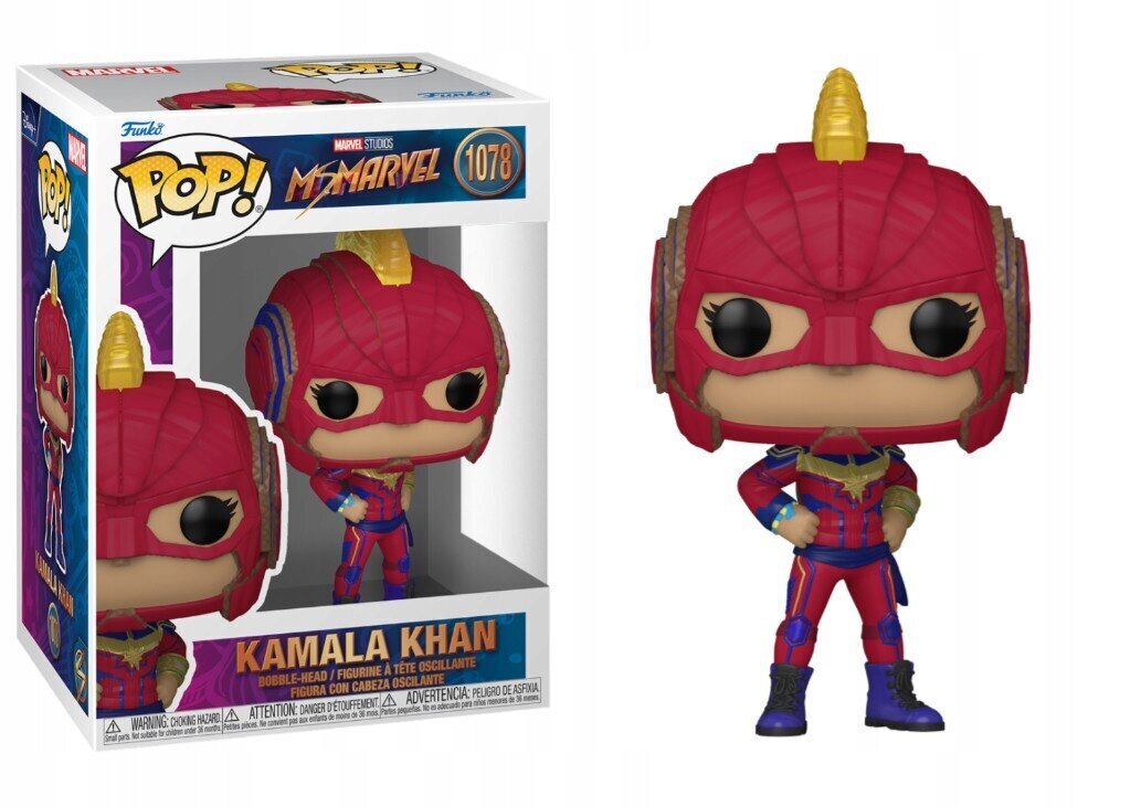 Funko POP! Ms. Marvel Kamala Khan 1078 hinta ja tiedot | Pelien oheistuotteet | hobbyhall.fi