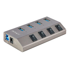 Startech 5G4AIBS-USB-HUB-EU hinta ja tiedot | Adapterit | hobbyhall.fi