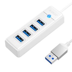 Orico Hub Adapter USB to 4x USB 3.0, 5 Gbps, 0.15m hinta ja tiedot | Orico Tietokoneet ja pelaaminen | hobbyhall.fi