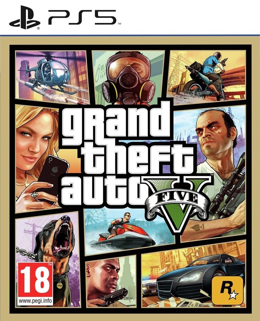 Grand Theft Auto 5 - Premium Edition hinta ja tiedot | Tietokone- ja konsolipelit | hobbyhall.fi