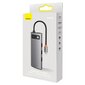 8in1 Baseus StarJoy Series, USB-C to 3x USB 3.1 + HDMI + USB-C PD + RJ45 + microSD|SD hinta ja tiedot | Adapterit | hobbyhall.fi