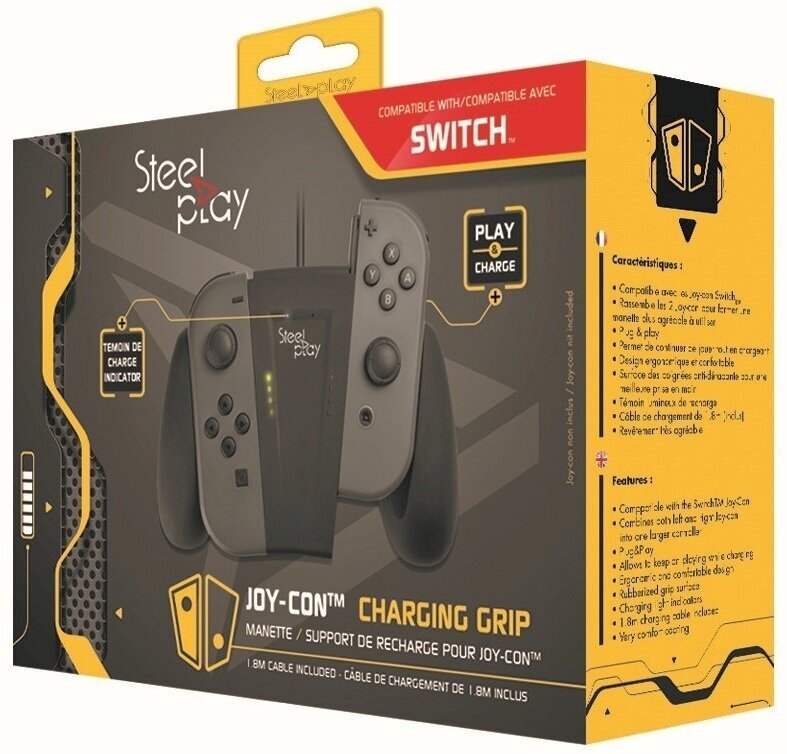 Steelplay Joy-Con Charging Grip hinta ja tiedot | Pelikonsolitarvikkeet | hobbyhall.fi