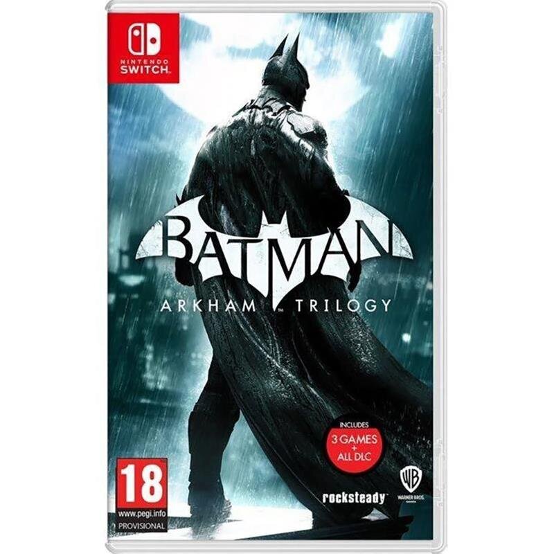 Batman Arkham Trilogy Switch hinta ja tiedot | Tietokone- ja konsolipelit | hobbyhall.fi