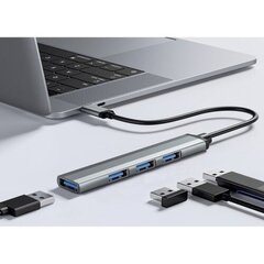 USB HUB – 4 prievadai 3.0 + 2.0 Izoxis 21940 hinta ja tiedot | Izoxis Tietokoneet ja pelaaminen | hobbyhall.fi