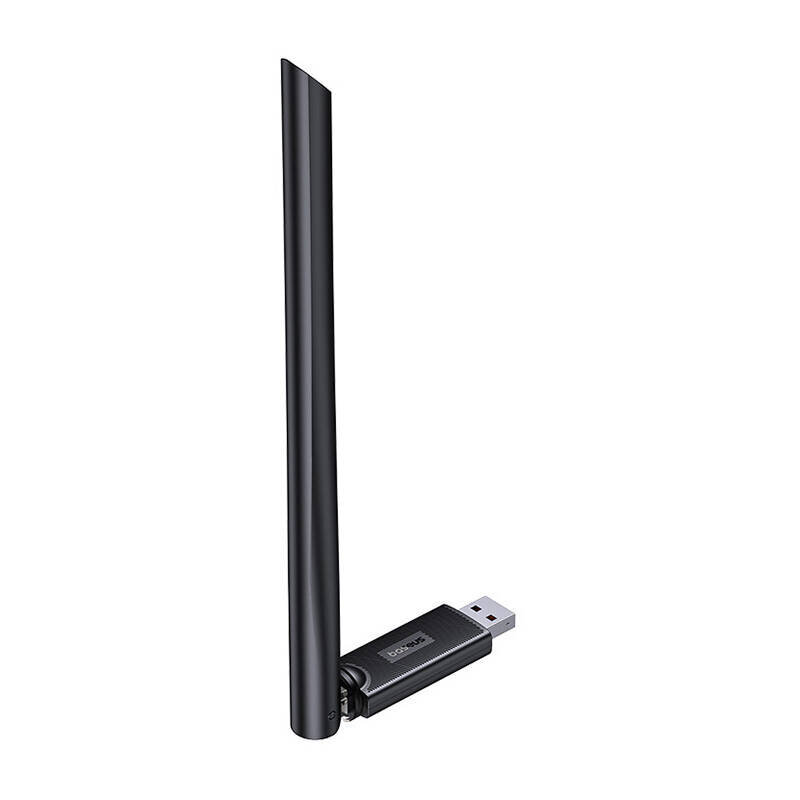 Ulkoinen USB WiFi-verkkokortti 2.4GHz 300Mb/s 6dBi antennilla, musta hinta ja tiedot | Adapterit | hobbyhall.fi