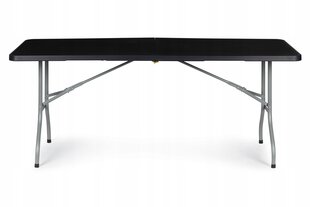 ModernHome käytännöllinen 153cm kokoontaitettava pöytä hinta ja tiedot | Puutarhapöydät | hobbyhall.fi