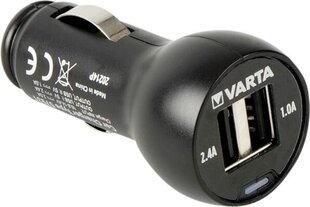 Gateway 57931, USB 2.0 x 2, 3.4A hinta ja tiedot | Varta Puhelimet, älylaitteet ja kamerat | hobbyhall.fi