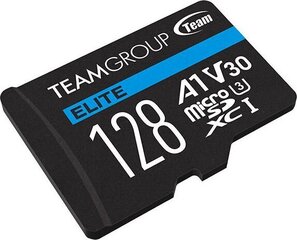 Team Group Elite 128 Gt MicroSDXC UHS-I hinta ja tiedot | Kameran muistikortit | hobbyhall.fi