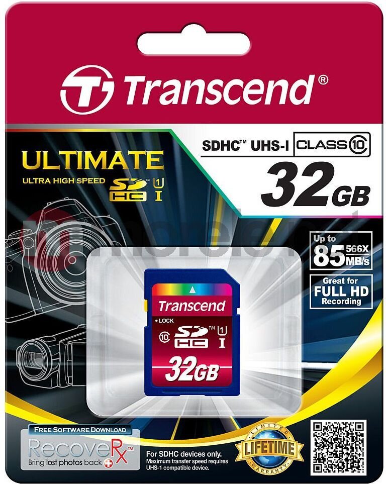 Transcend TS32GSDHC10U1 hinta ja tiedot | Kameran muistikortit | hobbyhall.fi