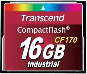 Transcend TS16GCF170 hinta ja tiedot | Kameran muistikortit | hobbyhall.fi