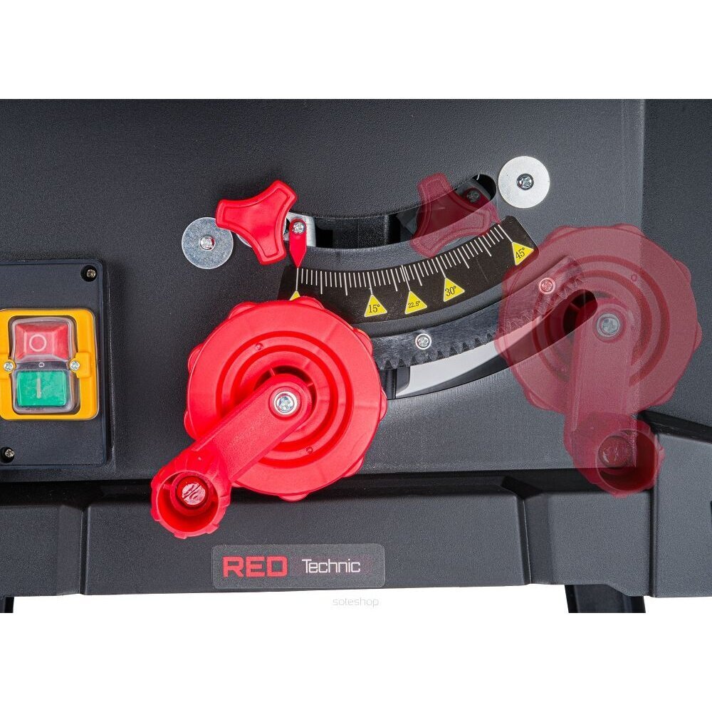 Puupöytäsaha, Red Technic, 3400 W hinta ja tiedot | Sahat ja sirkkelit | hobbyhall.fi