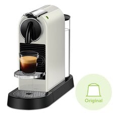 Kapselikeitin Nespresso® Citiz D112-EU-WH-NE2, valkoinen hinta ja tiedot | Kahvinkeittimet ja kahvikoneet | hobbyhall.fi