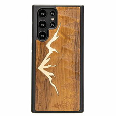 Suojakuori Bewood Samsung Galaxy S22 Ultralle, ruskea hinta ja tiedot | Puhelimen kuoret ja kotelot | hobbyhall.fi