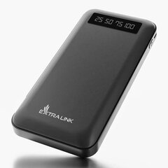 Extralink powerbank EPB-083 10000mAh 5V musta hinta ja tiedot | Varavirtalähteet | hobbyhall.fi