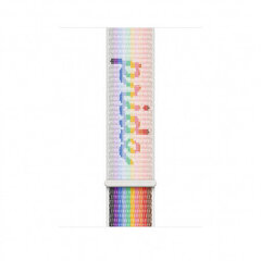 Apple Pride Edition Sport Loop 45mm MN6L3ZM/A hinta ja tiedot | Älykellojen ja aktiivisuusrannekkeiden lisätarvikkeet | hobbyhall.fi