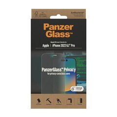 Näytönsuoja PanzerGlass Tietosuoja Apple iPhone 14 Pro hinta ja tiedot | Näytönsuojakalvot ja -lasit | hobbyhall.fi