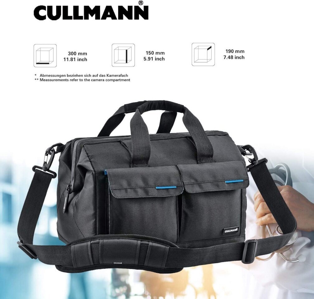 Cullmann Amsterdam Maxima 335 musta hinta ja tiedot | Kameralaukut | hobbyhall.fi