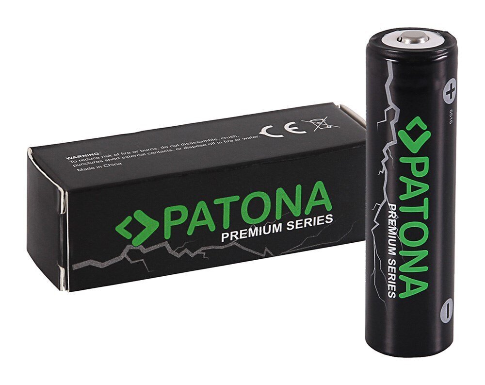 Patona Premium PA-LA-6516 18650 nappiparisto 3350mAh 3.7V Li-Io hinta ja tiedot | Kameran akut | hobbyhall.fi