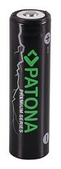 Patona Premium PA-LA-6516 18650 nappiparisto 3350mAh 3.7V Li-Io hinta ja tiedot | PATONA Puhelimet, älylaitteet ja kamerat | hobbyhall.fi