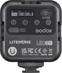 Godox Litemons LED6R hinta ja tiedot | Valokuvaustarvikkeet | hobbyhall.fi