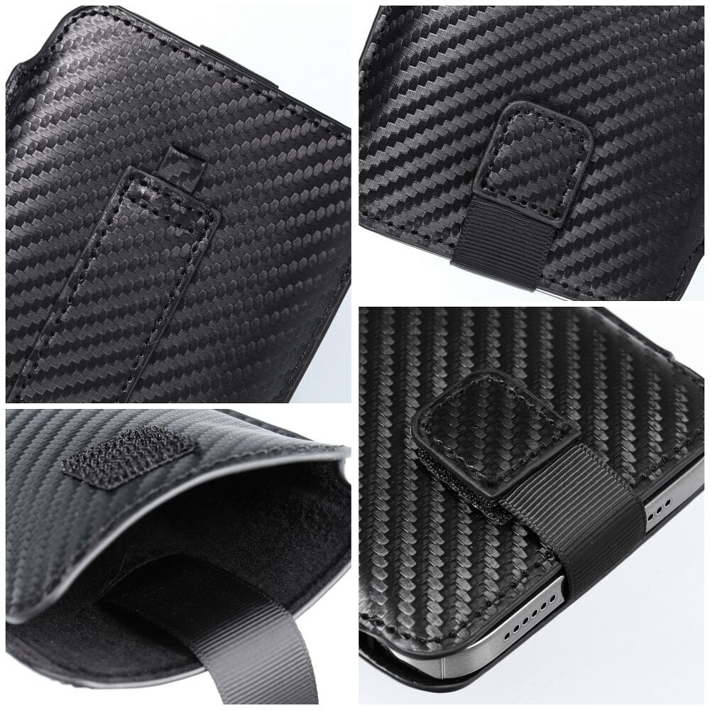 POCKET Carbon Case - Koko 16 - SAMSUNG A22 5G / LTE ( 4G ) / S21 FE / A51 / A31 / M21 / A6 Plus 2018 / A7 2018 XIAOMI Mi 11 Lite 5G OPPO Reno 5 HUAWEI Mate 20 Lite / P2 Mate 20 Lite hinta ja tiedot | Puhelimen kuoret ja kotelot | hobbyhall.fi