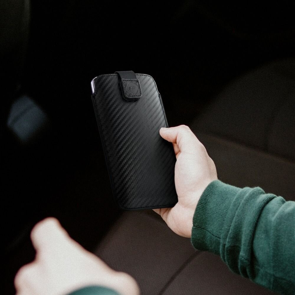 POCKET Carbon Case - Koko 16 - SAMSUNG A22 5G / LTE ( 4G ) / S21 FE / A51 / A31 / M21 / A6 Plus 2018 / A7 2018 XIAOMI Mi 11 Lite 5G OPPO Reno 5 HUAWEI Mate 20 Lite / P2 Mate 20 Lite hinta ja tiedot | Puhelimen kuoret ja kotelot | hobbyhall.fi