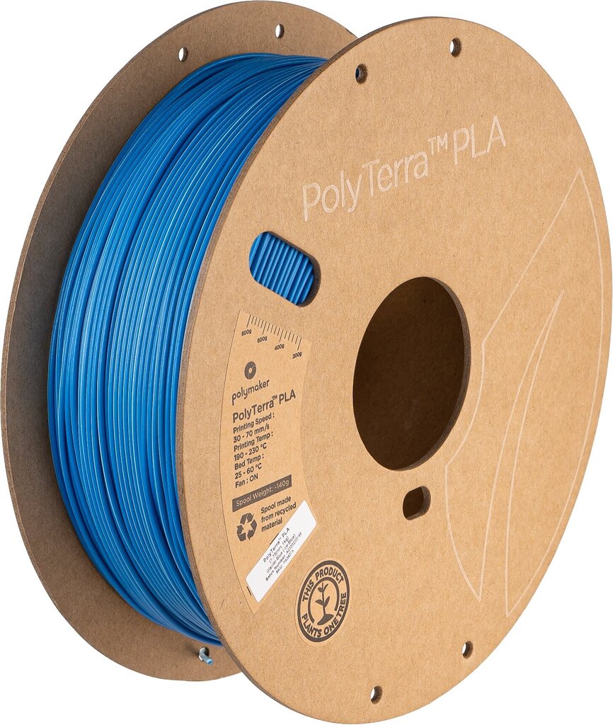 3D-tulostusfilamentti Polymaker Polyterra PLA PRM-11642 hinta ja tiedot | Älylaitteiden lisätarvikkeet | hobbyhall.fi