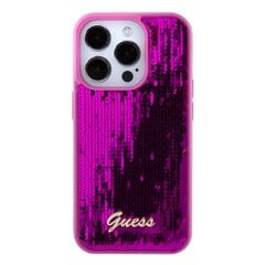 CG Mobile Guess Sequin Script -logokotelo GUHCP15SPSFDGSF hinta ja tiedot | Puhelimen kuoret ja kotelot | hobbyhall.fi